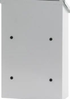 V-PART Toledon Brievenbus Wit Gegalvaniseerd staal 27 x 12 x 40 cm