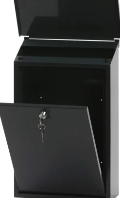 V-PART Toledon Brievenbus Grijs Gegalvaniseerd staal 27 x 12 x 40 cm