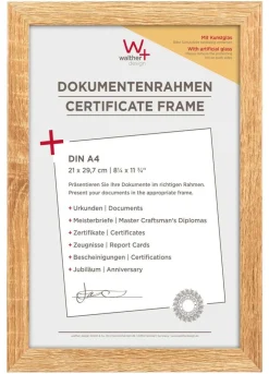 walther design A4 Fotolijst Bruin EFX130E 23,1 (B) x 2,1 (D) x 33,1 (H) cm EFX130E