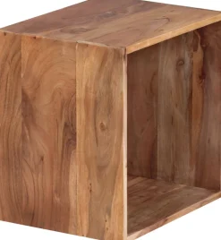 WOHNLING Acaciahout Legbord 1 435 x 330 x 435 mm Bruin Acacia