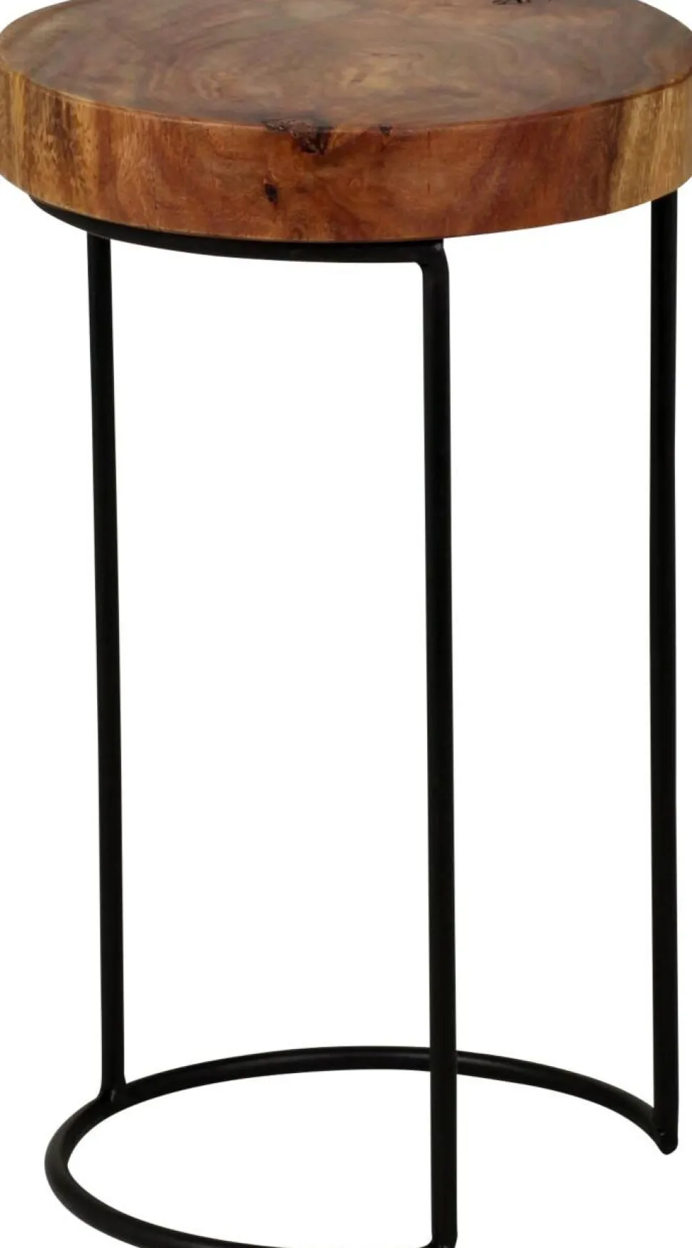 WOHNLING Bijzettafel Bruin 280 x 280 x 450 mm