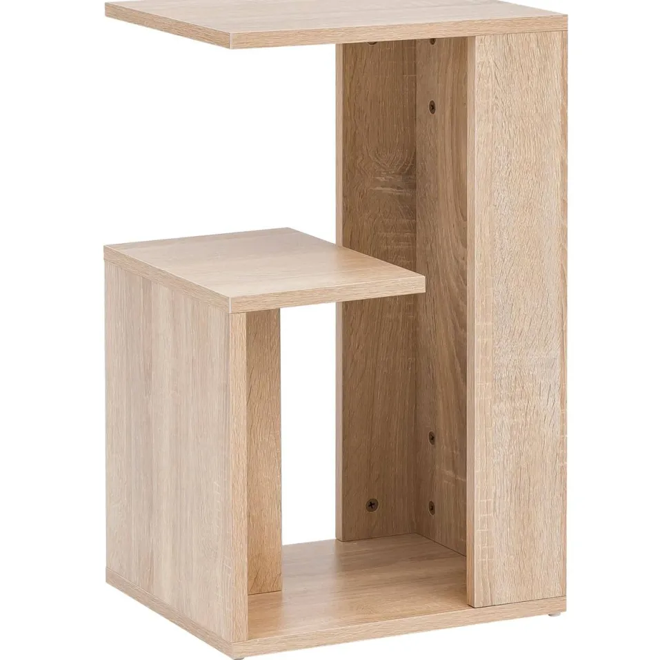 WOHNLING Bijzettafel Grijs 350 x 300 x 610 mm