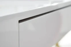 WOHNLING Bureau WL6.314 Goud, Wit 118 x 76 x 57 cm
