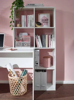 WOHNLING Bureau WL6.391 Wit 170 x 59 x 143,5 cm