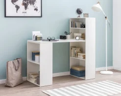 WOHNLING Bureau WL5.692 Wit 120 x 120 x 53 cm