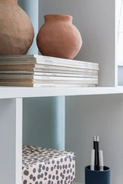 WOHNLING Spaanplaat Boekenkast 6 700 x 235 x 1,900 mm Wit