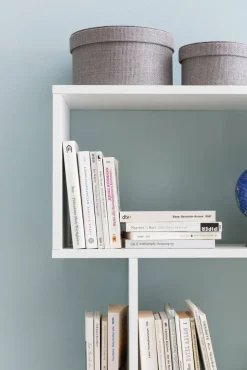 WOHNLING Spaanplaat Boekenkast 6 700 x 235 x 1,900 mm Wit